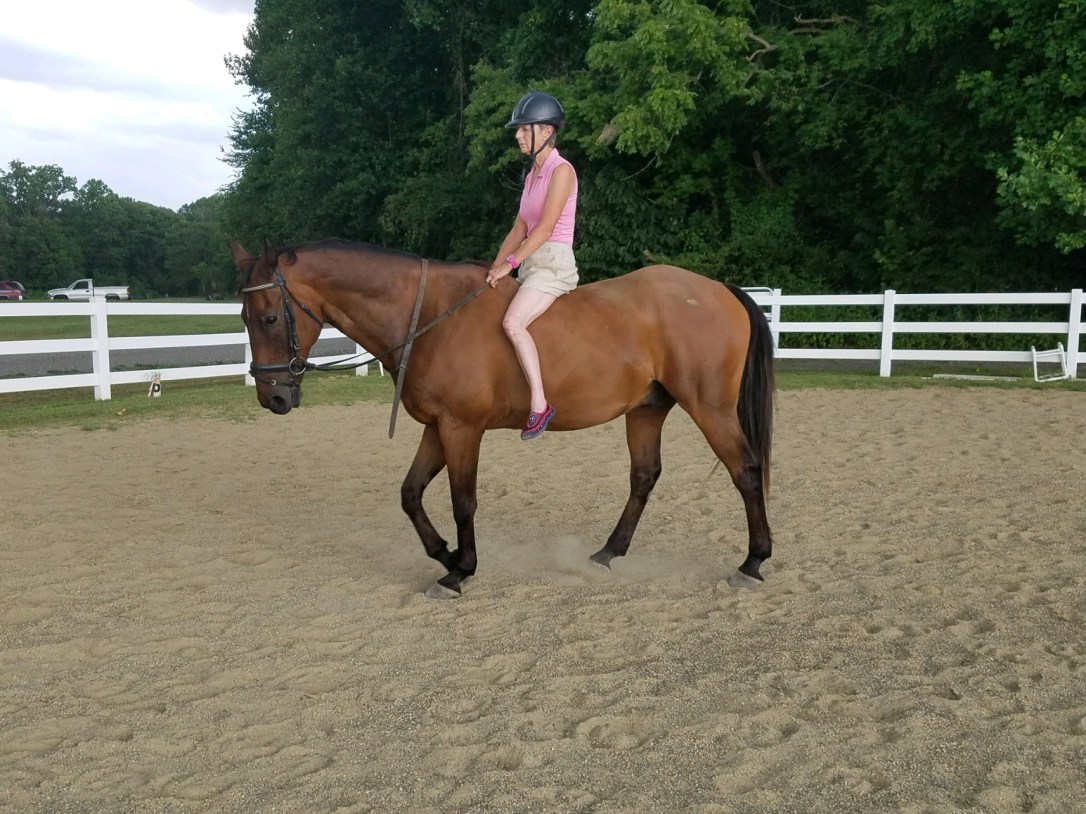 Riding Bareback the Day Before